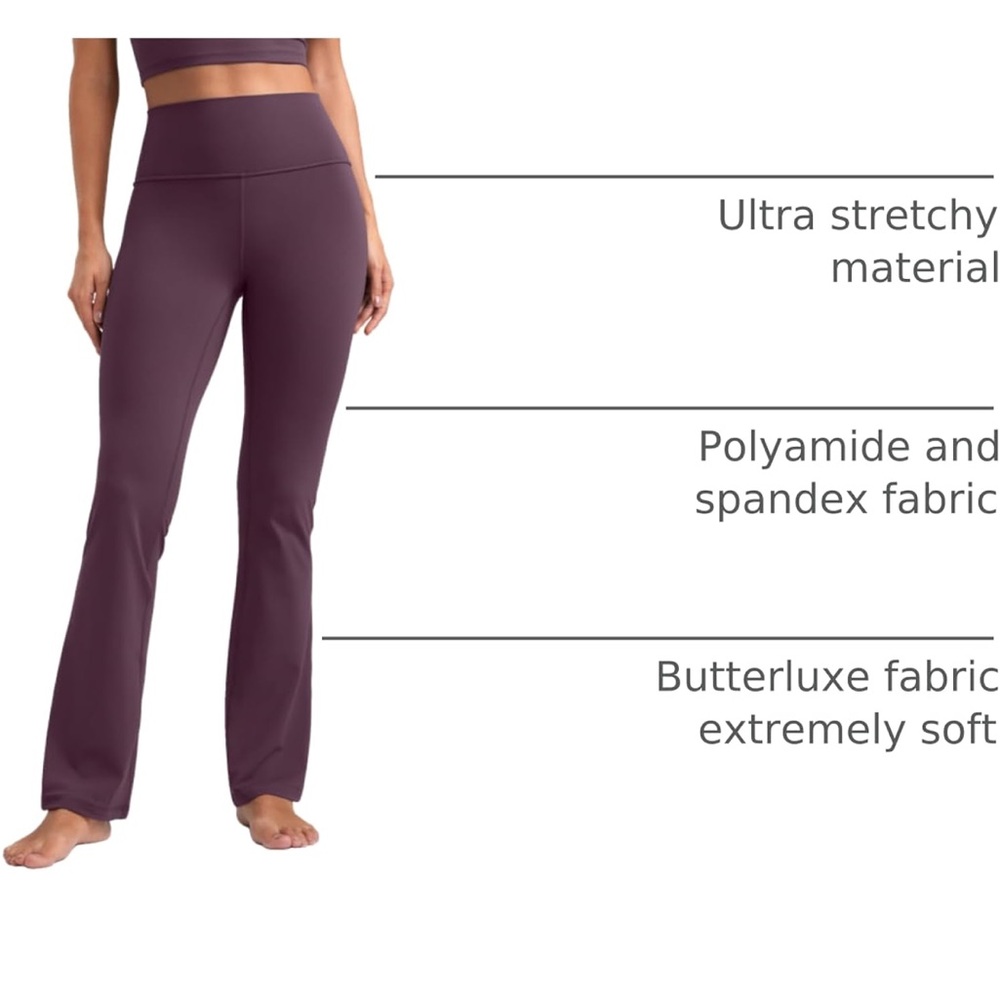 CRZ YOGA Butterluxe High Waist Pants & Spaghetti Strap Top Purple BUNDLE US S - Picture 6 of 15